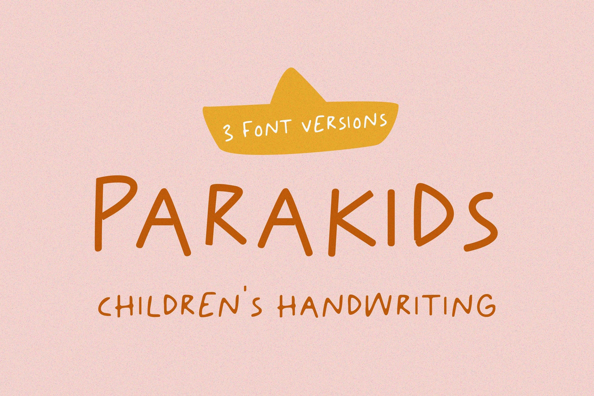 Parakids Blured Font preview