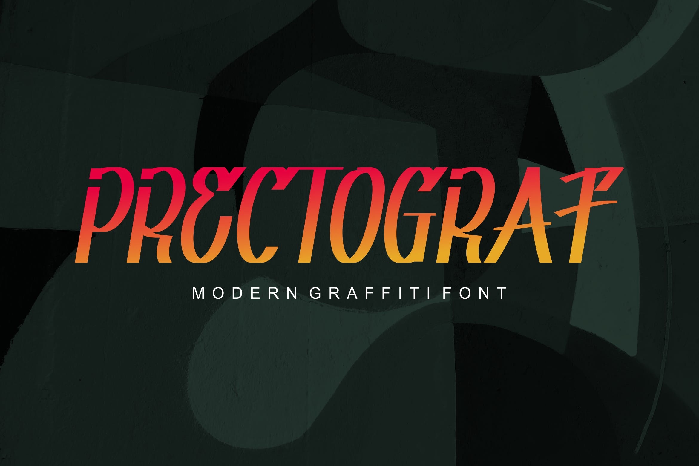 Prectograf Regular Font preview