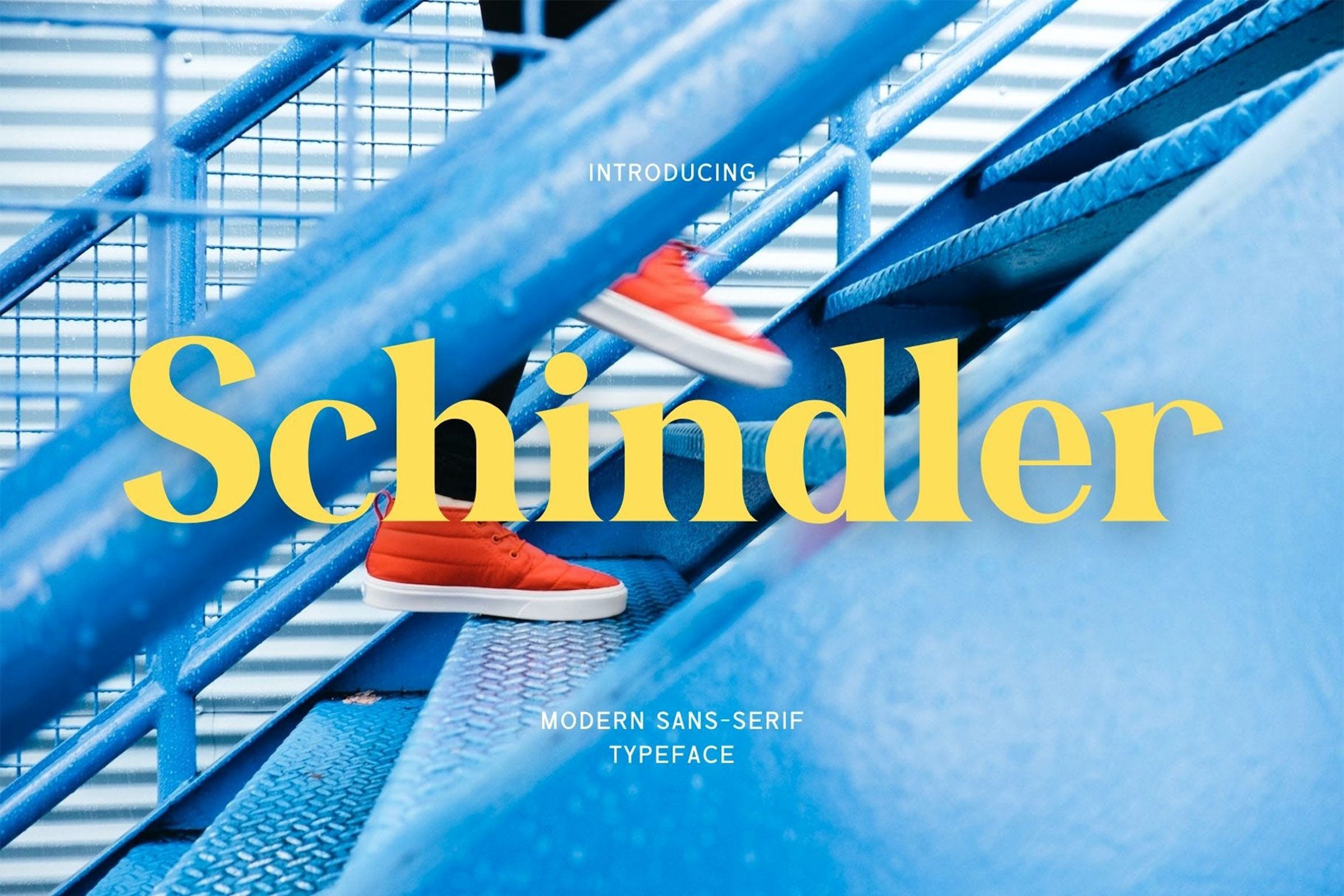 Schindler Regular Font preview