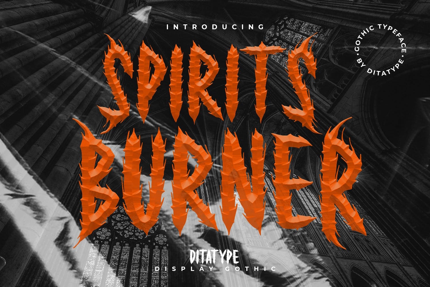 Spirit Burner Font preview