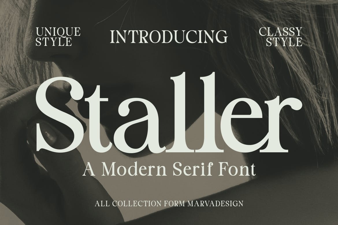 Staller Regular Font preview