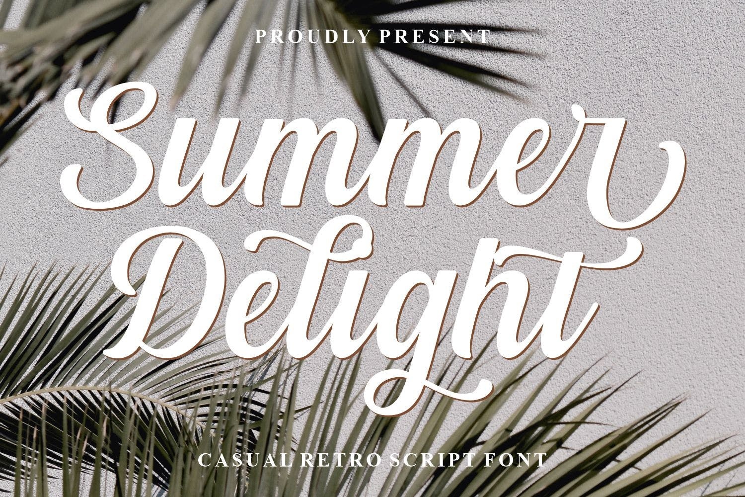 Summer Delight Regular Font preview