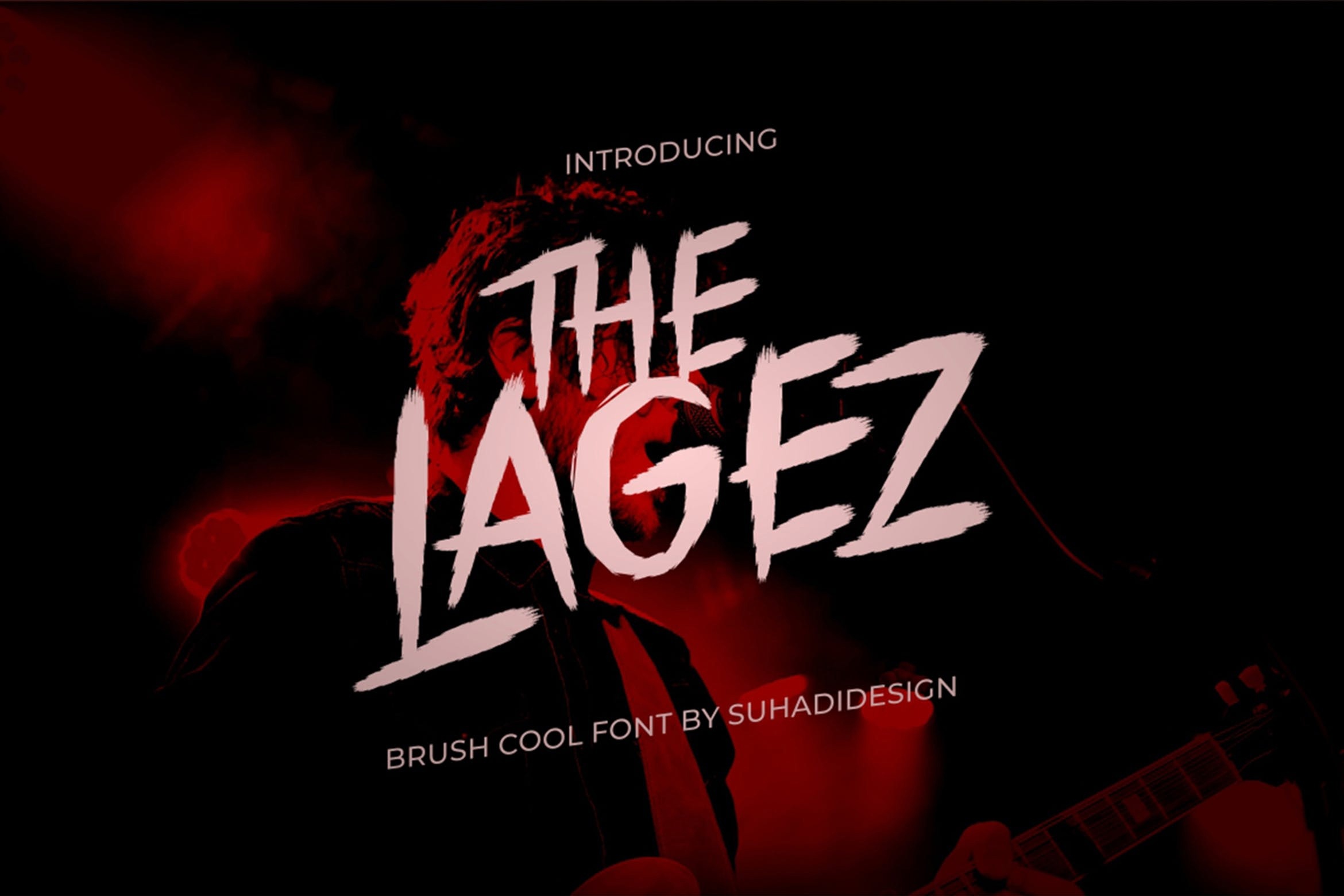 The Lagez Font preview