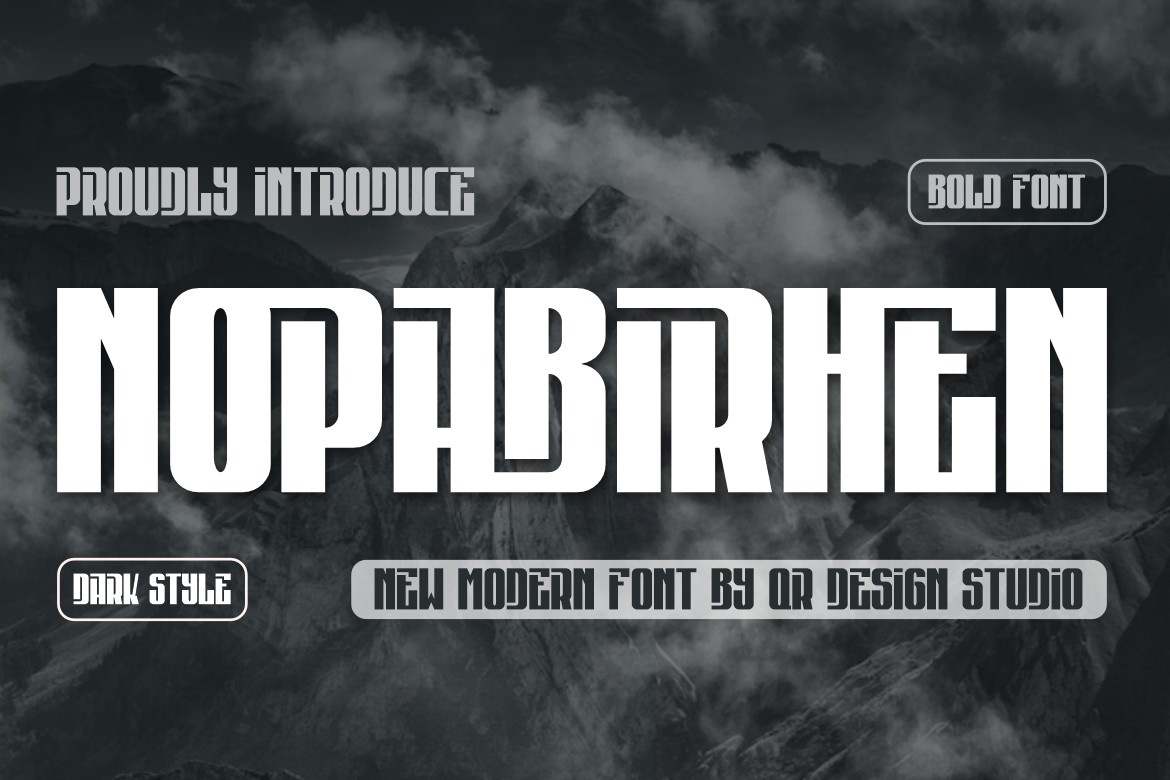Nopabirhen Font preview