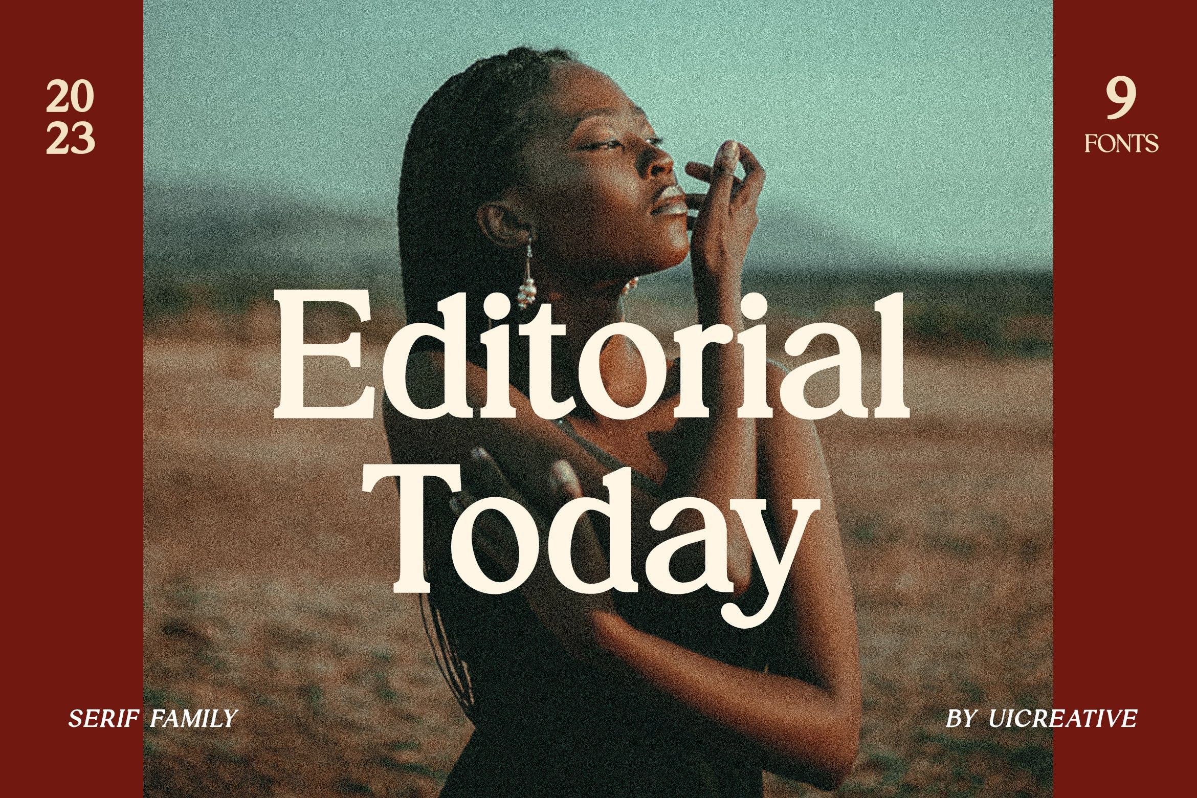 Editorial Today Bold Font preview