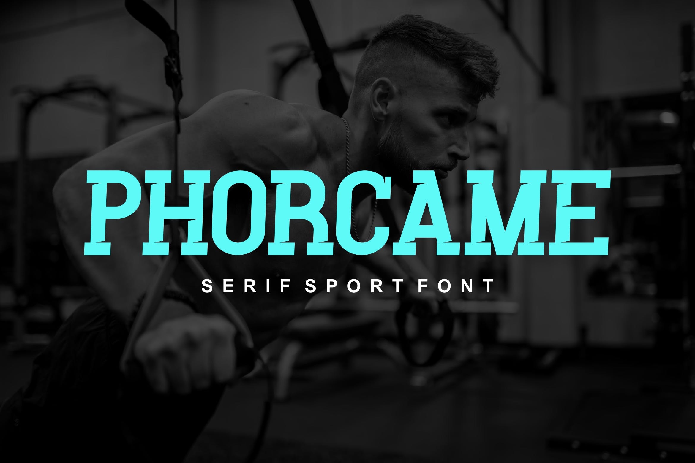 Phorcame Font preview