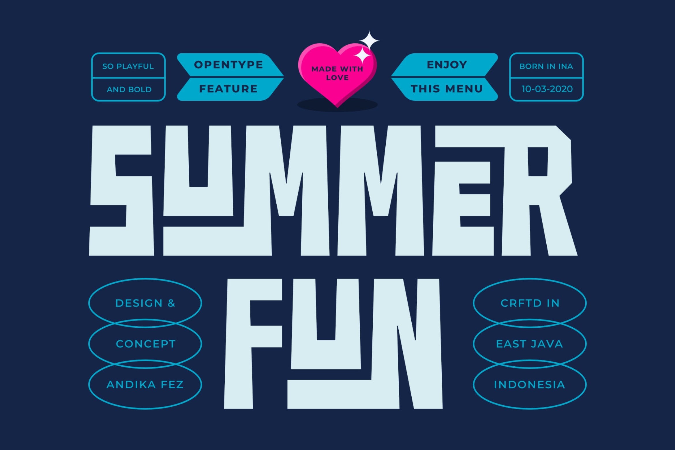 Summer Fun Regular Font preview
