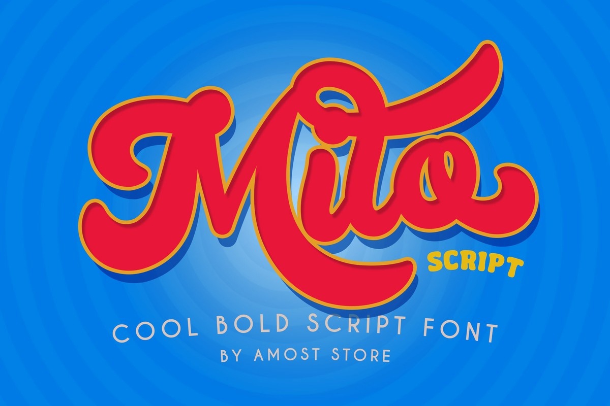 Milo Regular Font preview