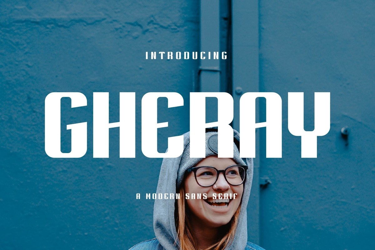 Gheray Font preview