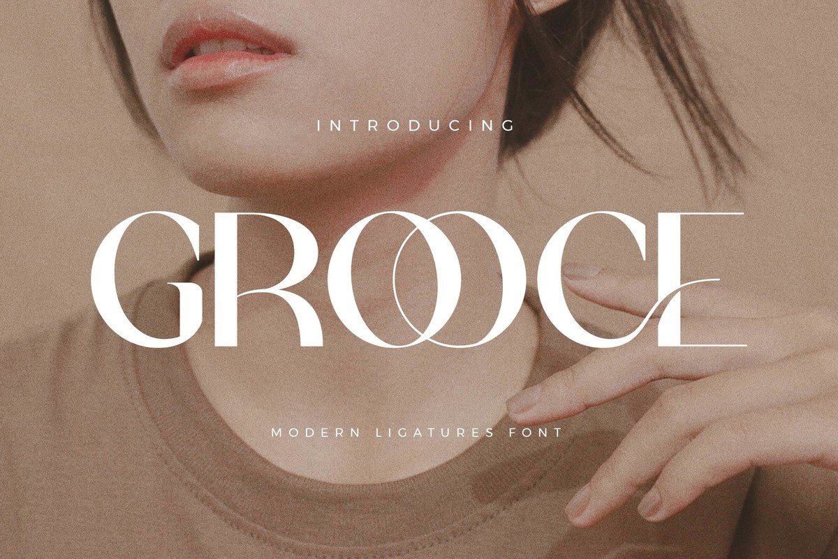 Grooce Font preview