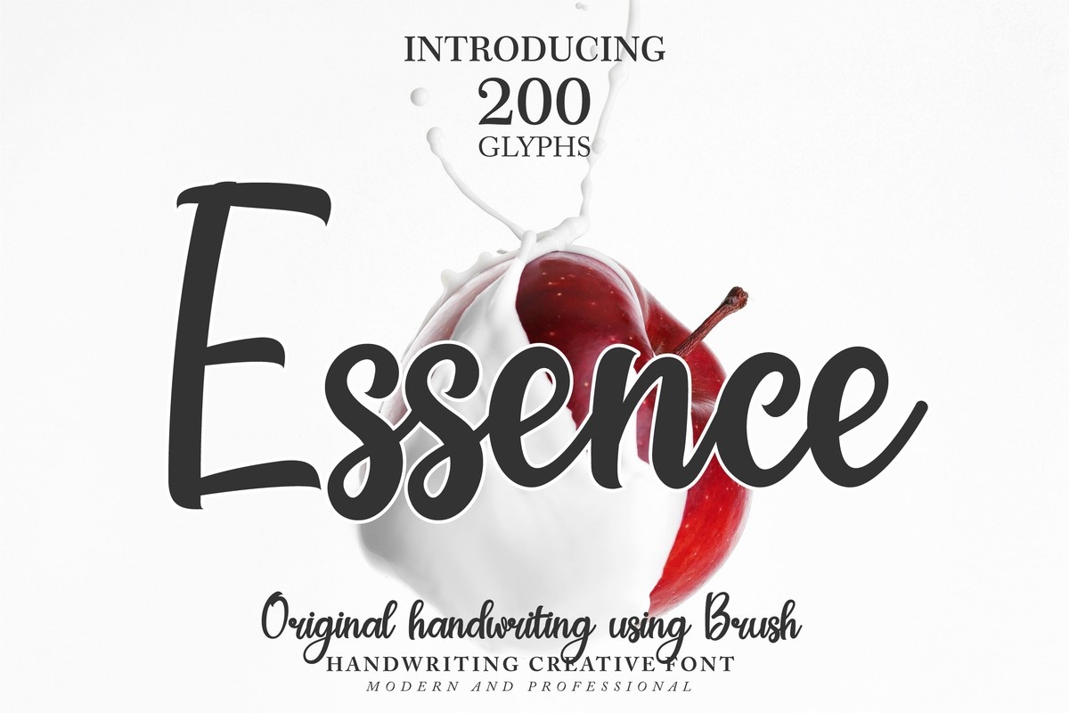 Essence Medium Font preview