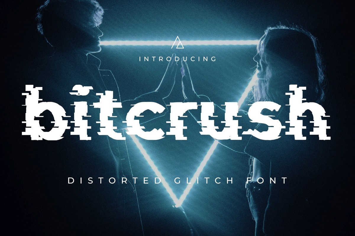Bitcrush Font preview