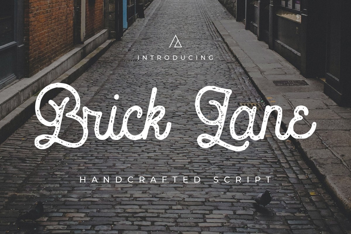 Brick Lane Font preview