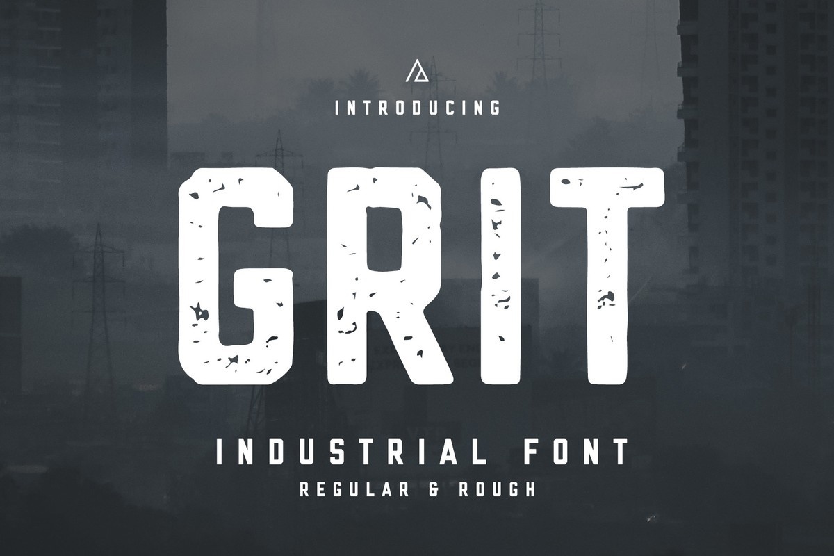Grit Regular Font preview