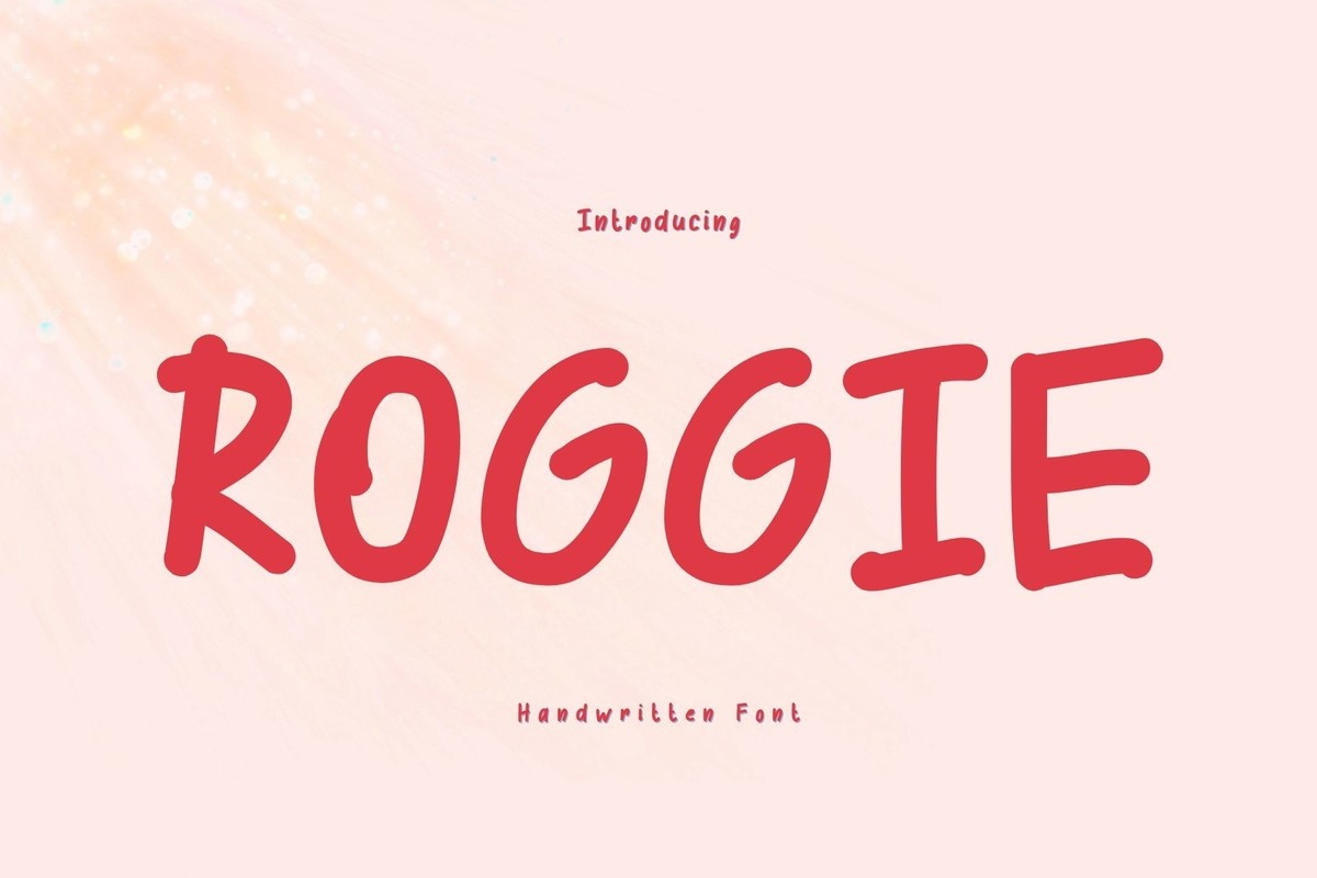 Roggie Font preview