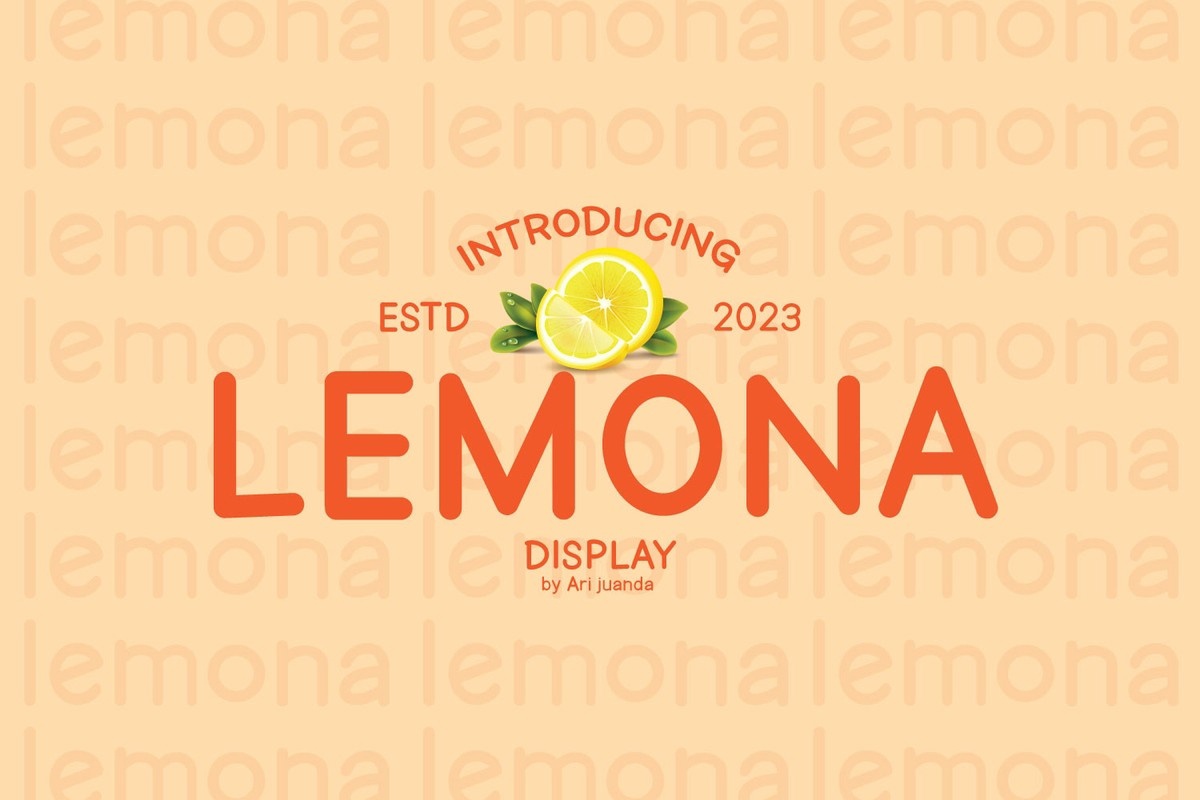 Lemona Font preview