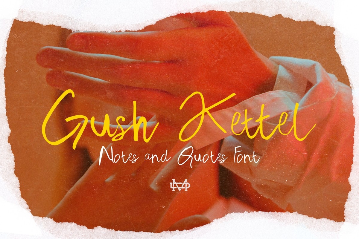Gush Kettel Font preview