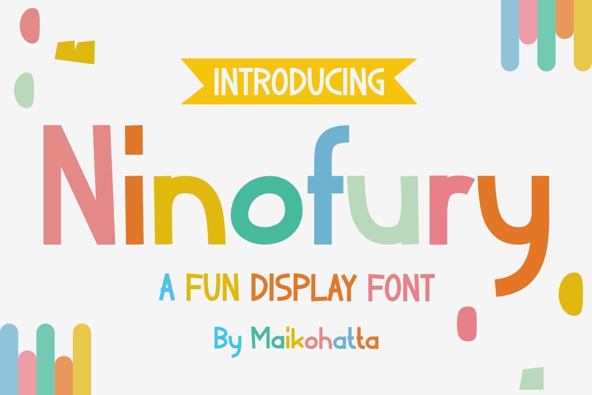 Ninofury Font preview