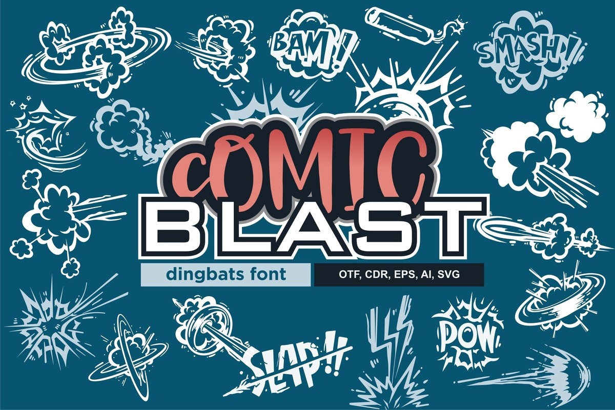 Comic Blast Regular Font preview