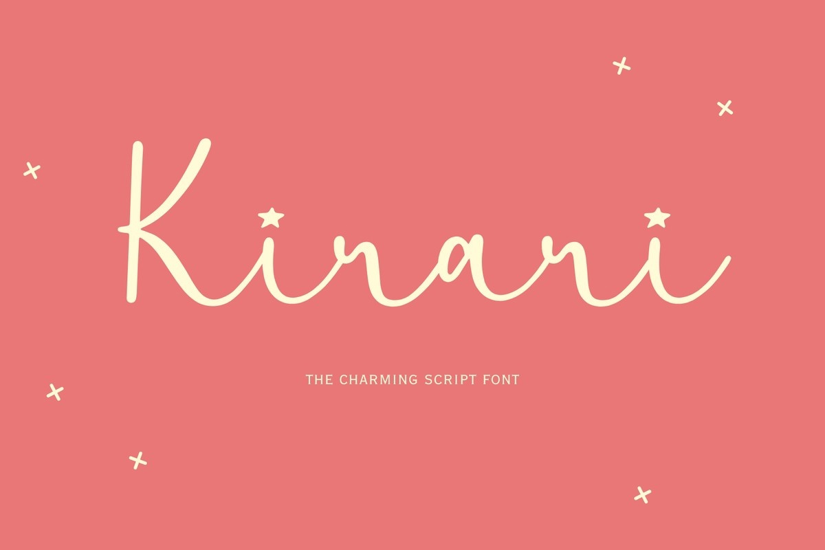 Kirari Font preview