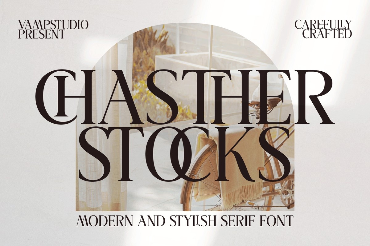 Chastherstocks Regular Font preview