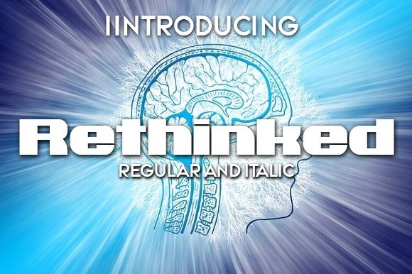 Rethinked Font preview