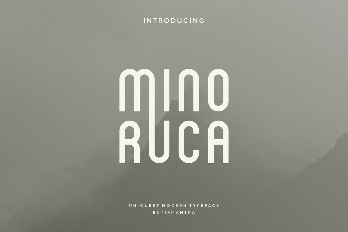 Minoruca Font preview