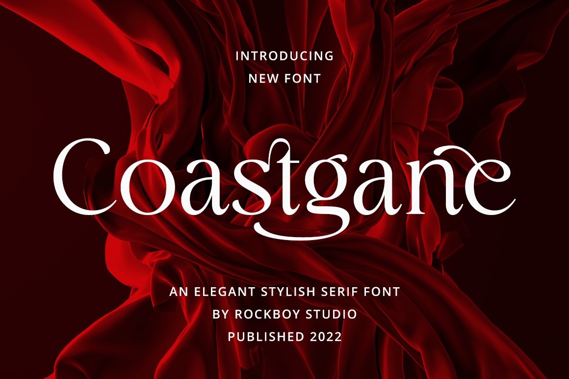 Coastgane Font preview
