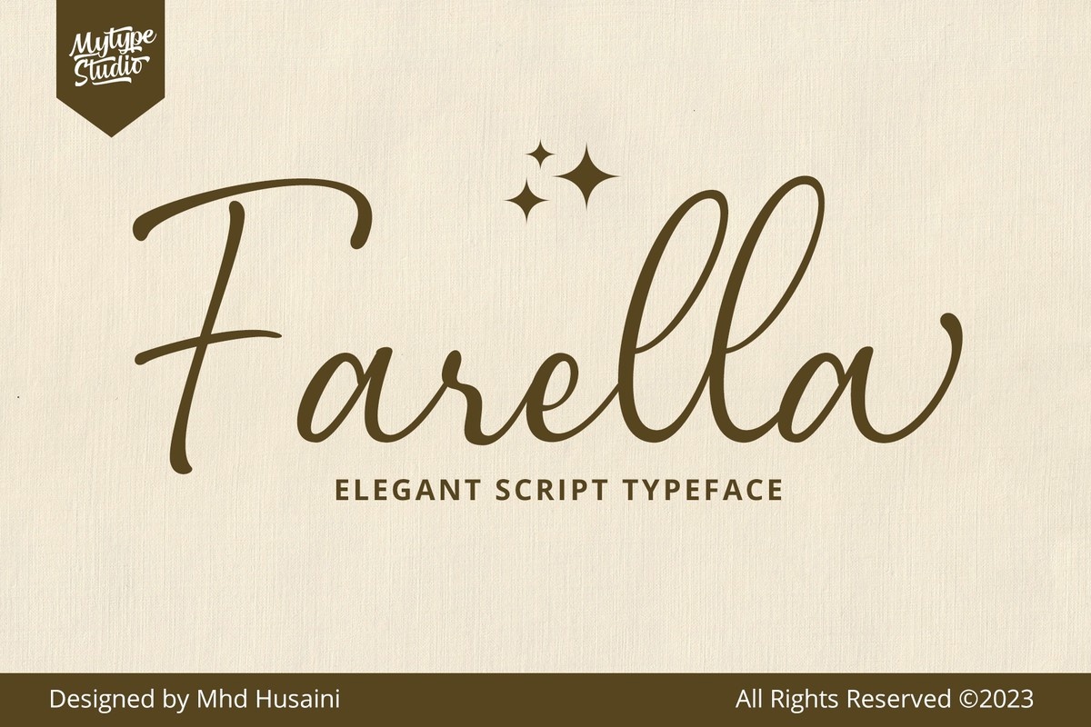 Farella Regular Font preview