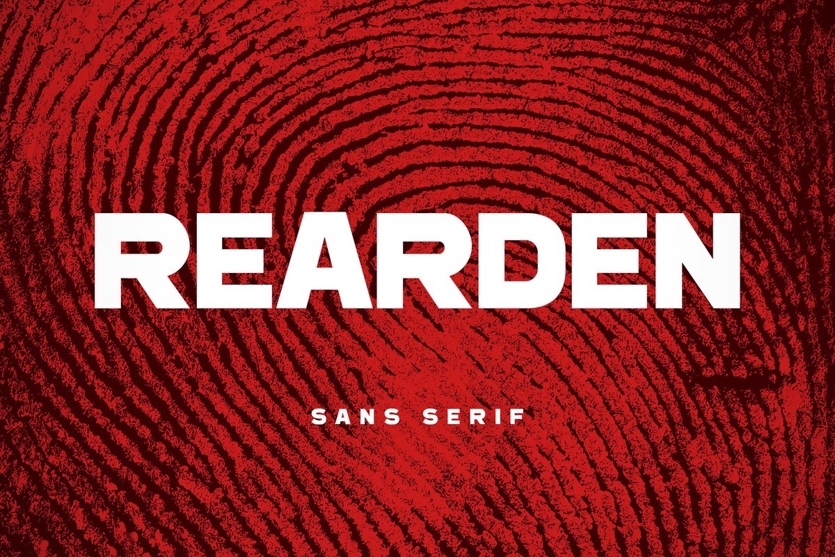 Rearden Bold Font preview
