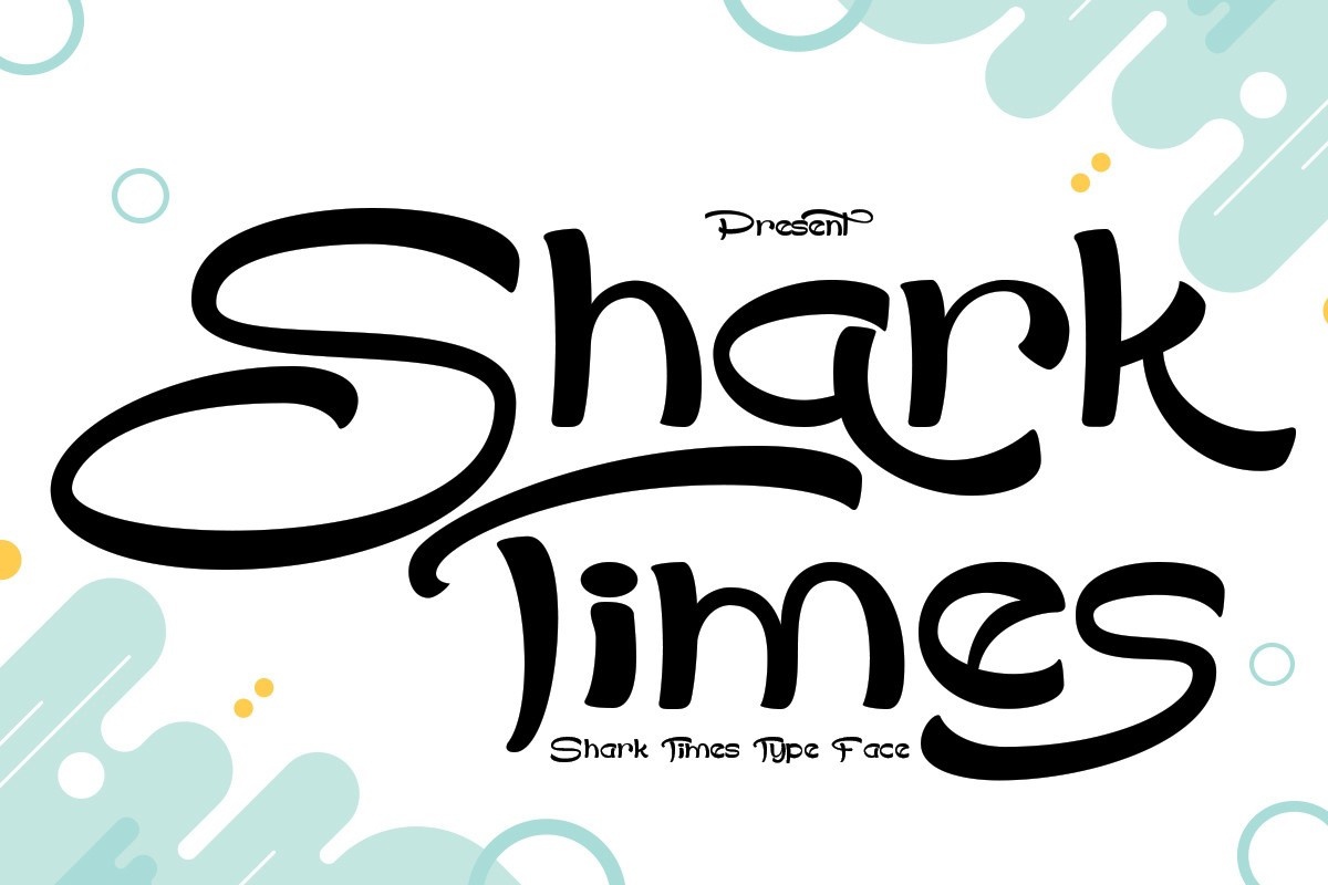 Shark Times Font preview