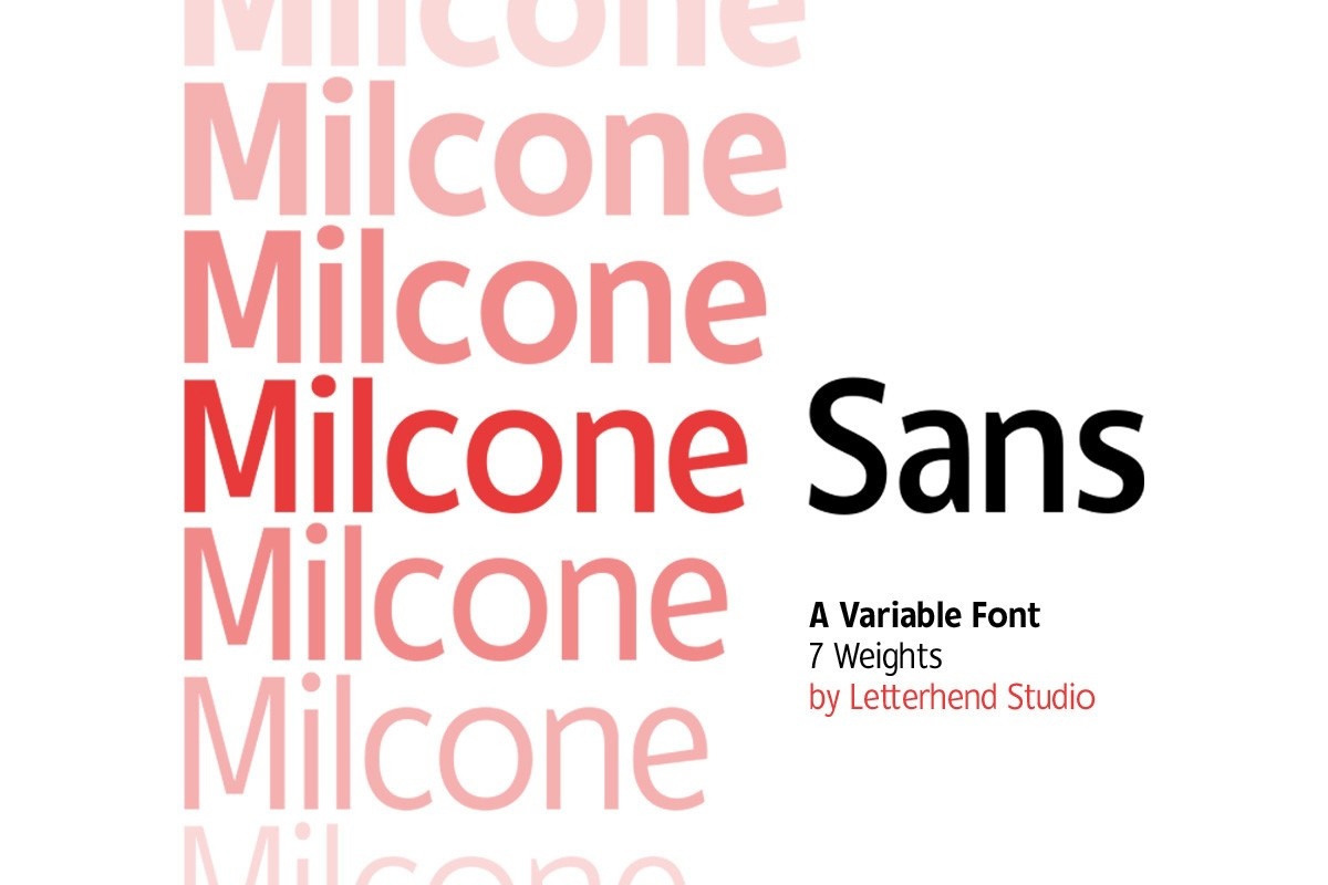 Milcone Font preview
