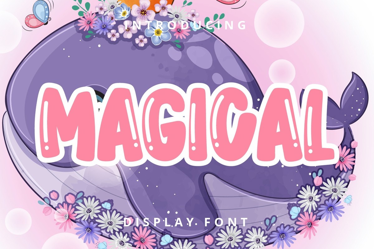 Magical Regular Font preview