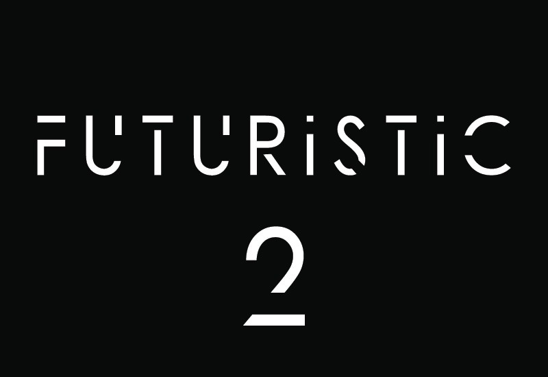 Futuristic 2 Font preview