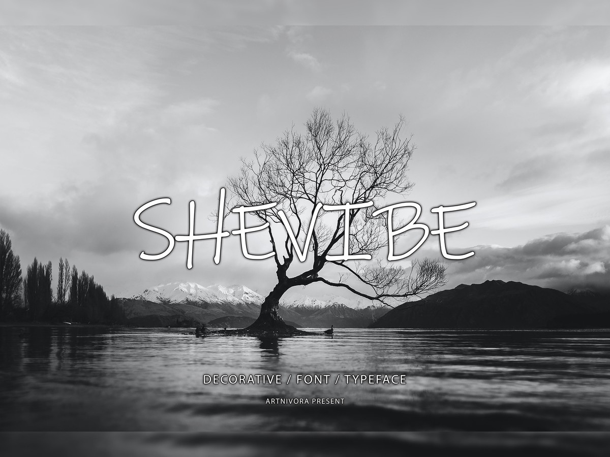 Shevibe Font preview