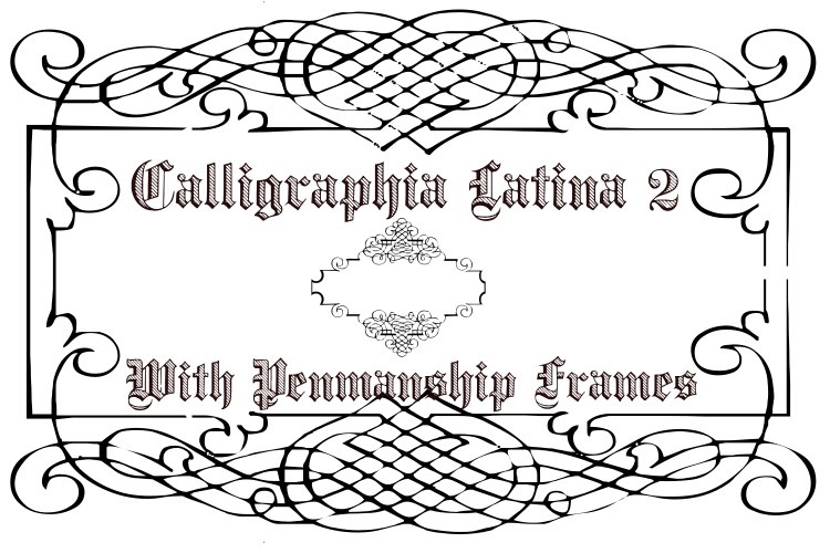 Calligraphia Latina 2 Font preview