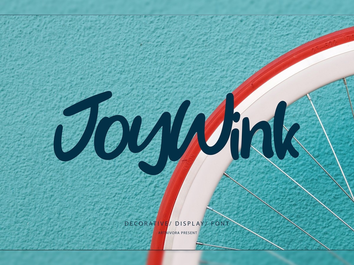 Joywink Regular Font preview