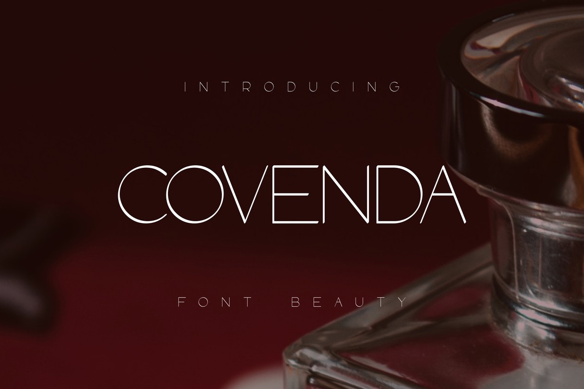 Covenda Font preview