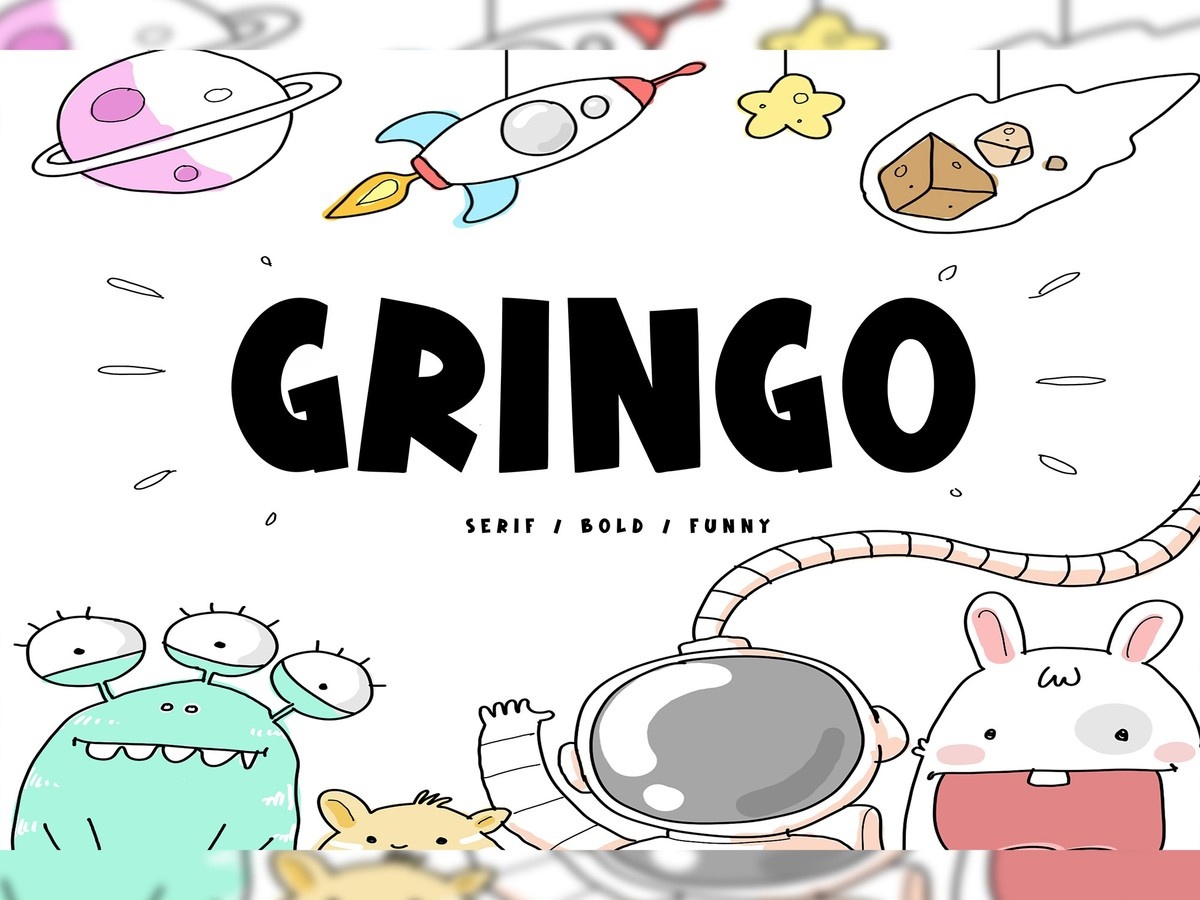 Gringo Font preview
