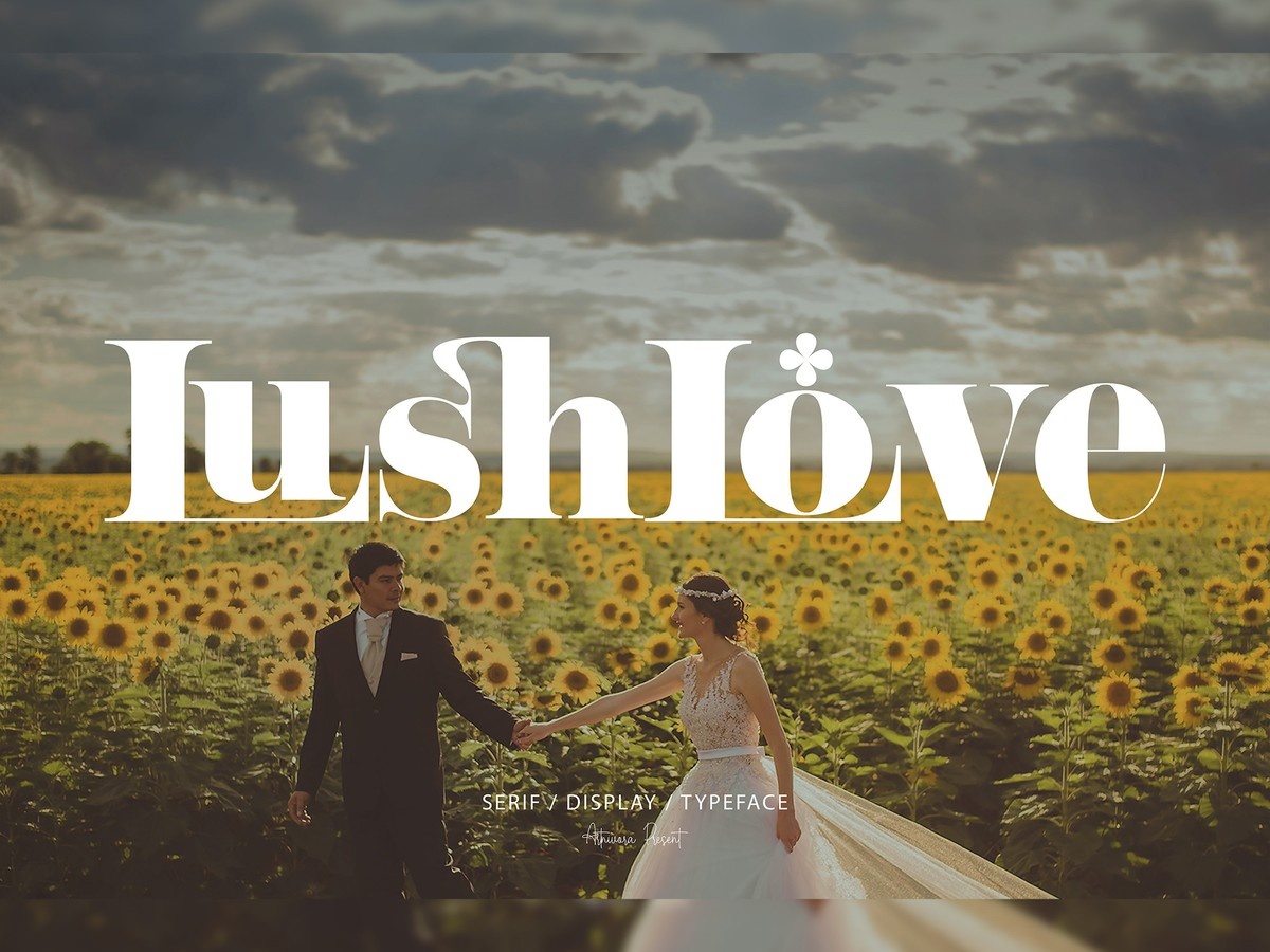 Lush Love Font preview