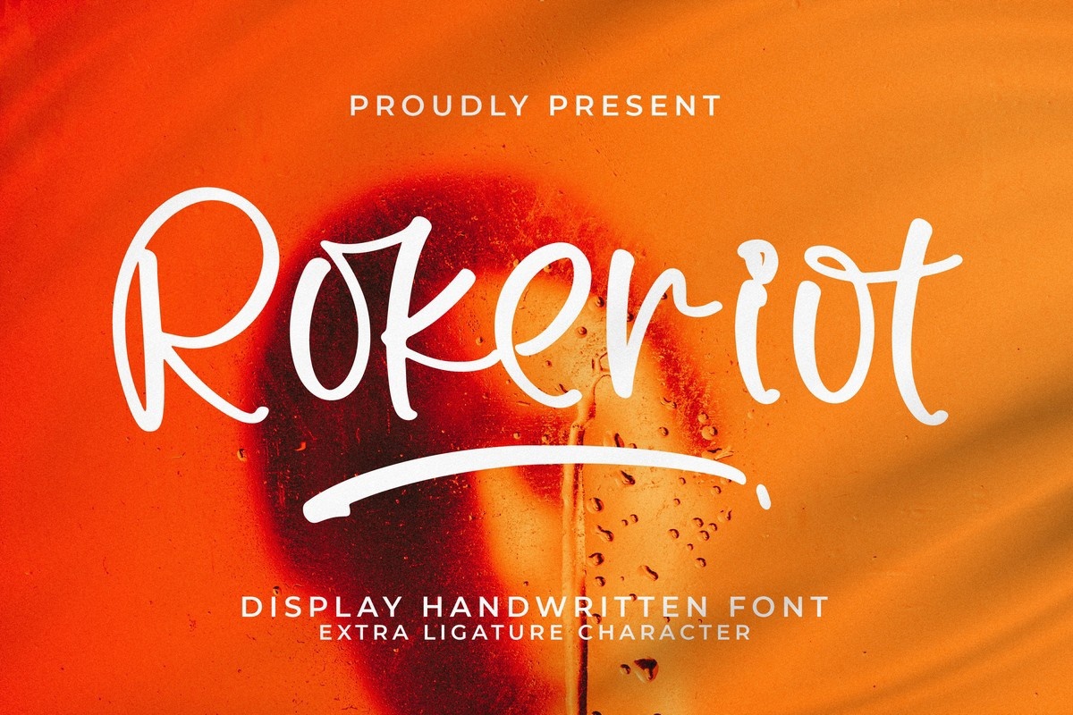 Rokeriot Font preview