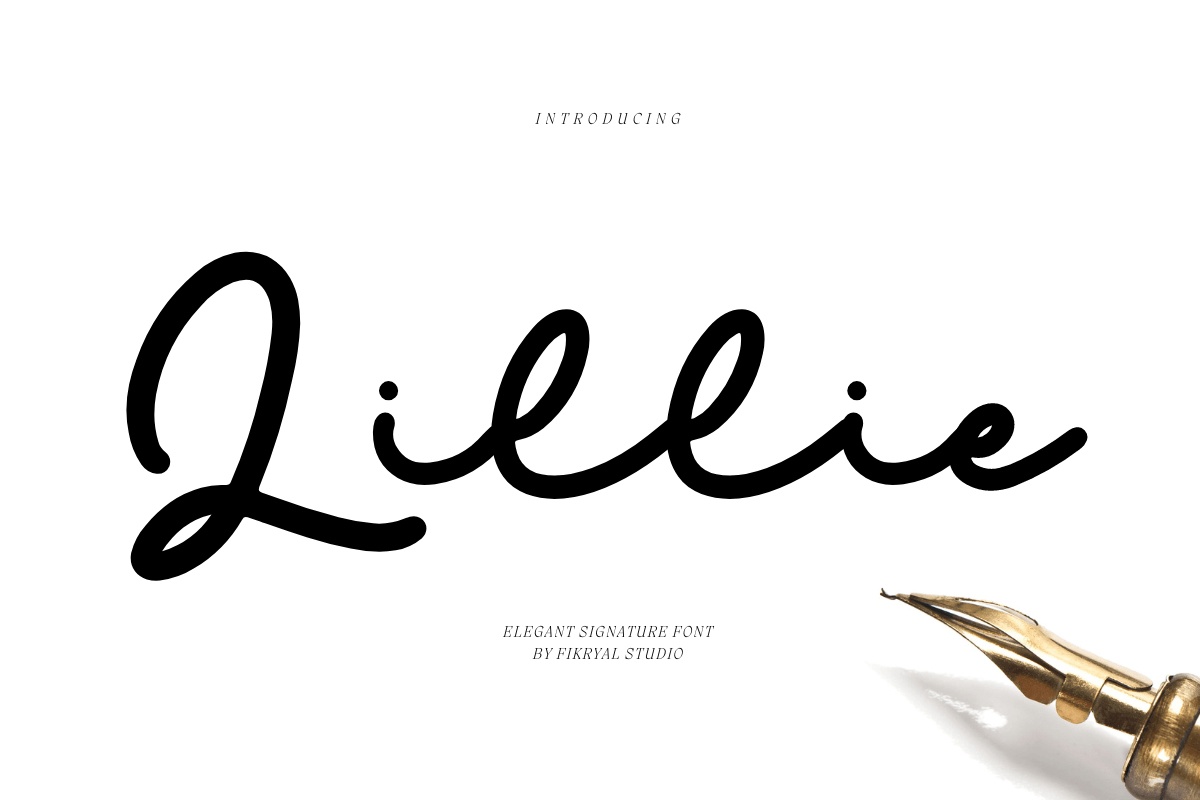 Lillie Regular Font preview