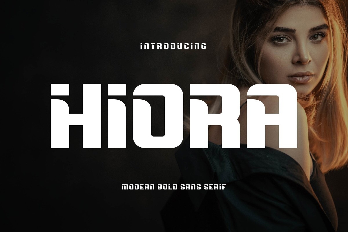 Hiora Font preview