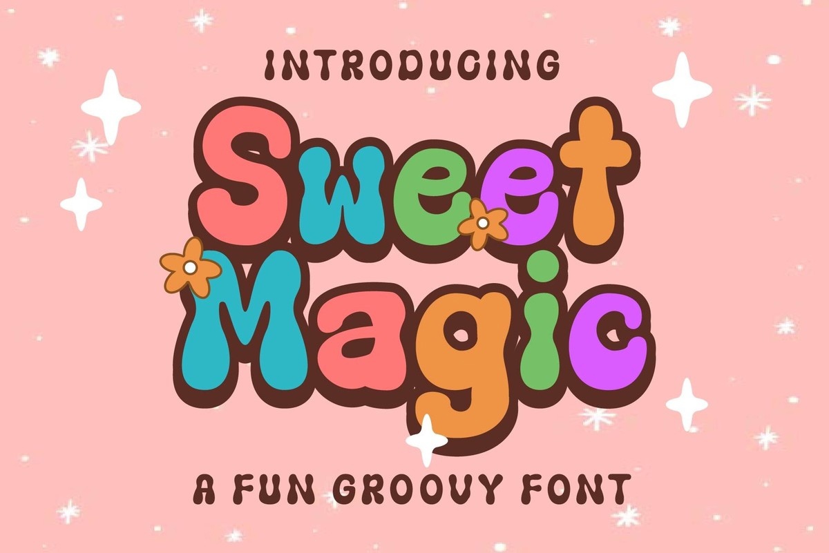 Sweet Magic Regular Font preview