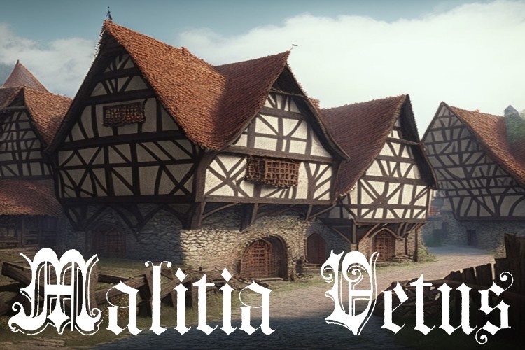 Malitia Vetus Regular Font preview