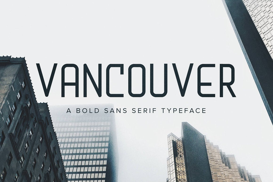 Vancouver Font preview