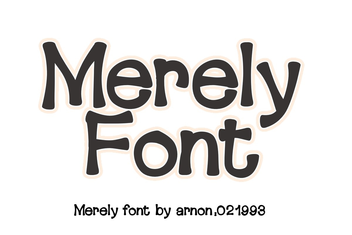 Merely Font preview