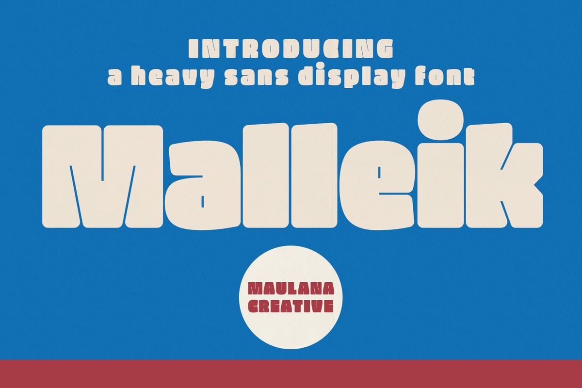 Malleik Font preview
