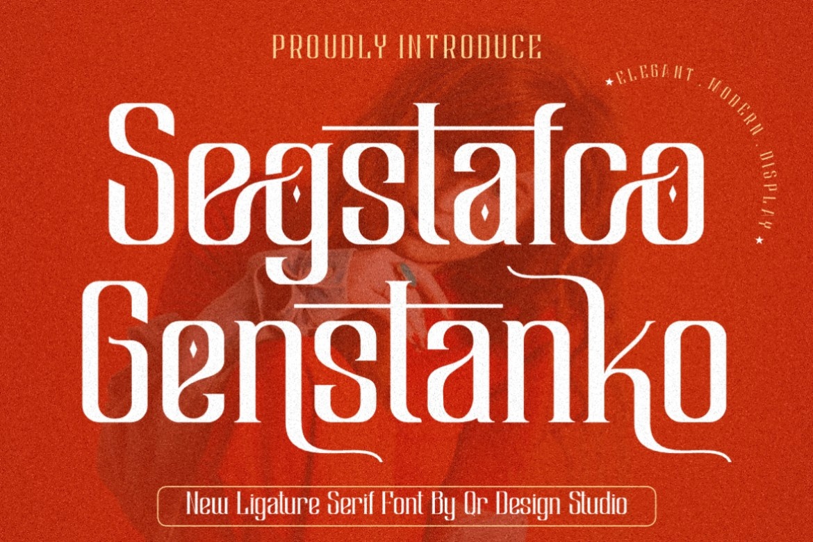 Segstafco Genstanko Regular Font preview