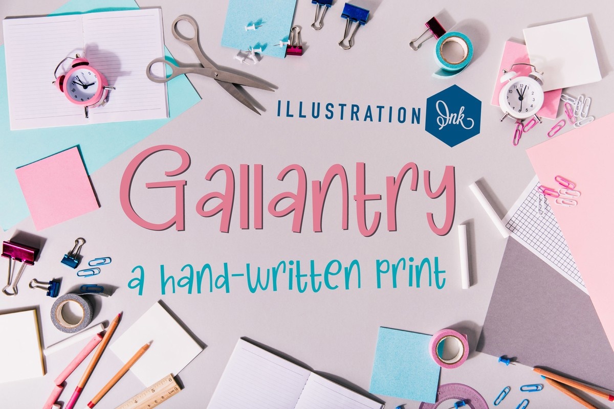Gallantry Regular Font preview